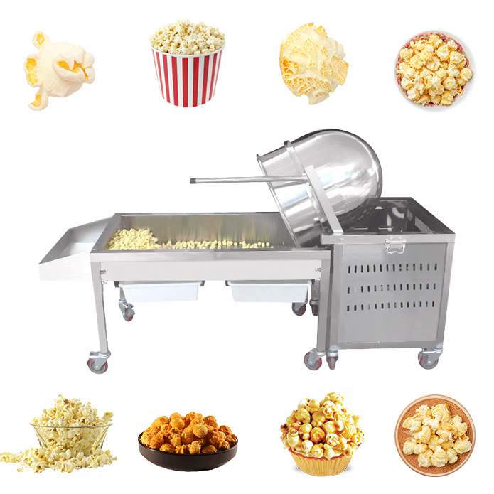 Popcorn Vending Machine - Commercial Fully Automatic Popcorn Maker Popcorn