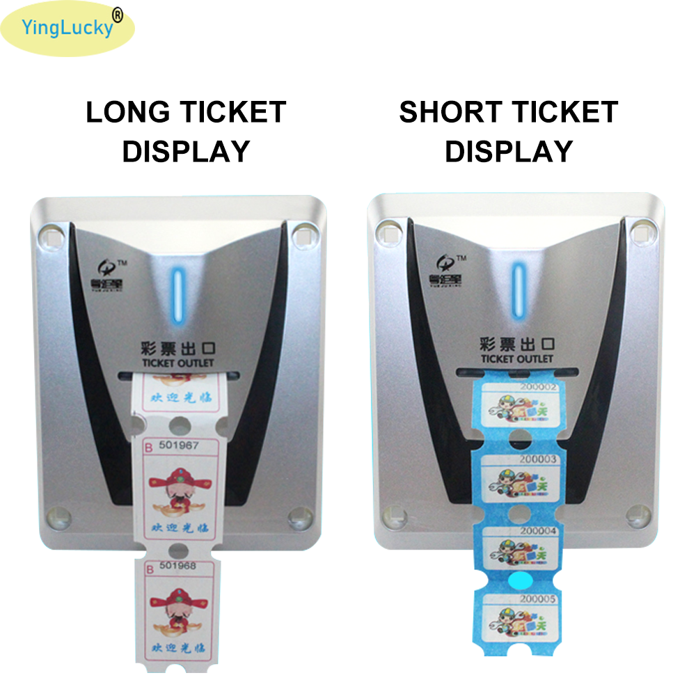 Arcade Card Vending Machine - 1 Pcs Lottery Ticket Dispenser Long