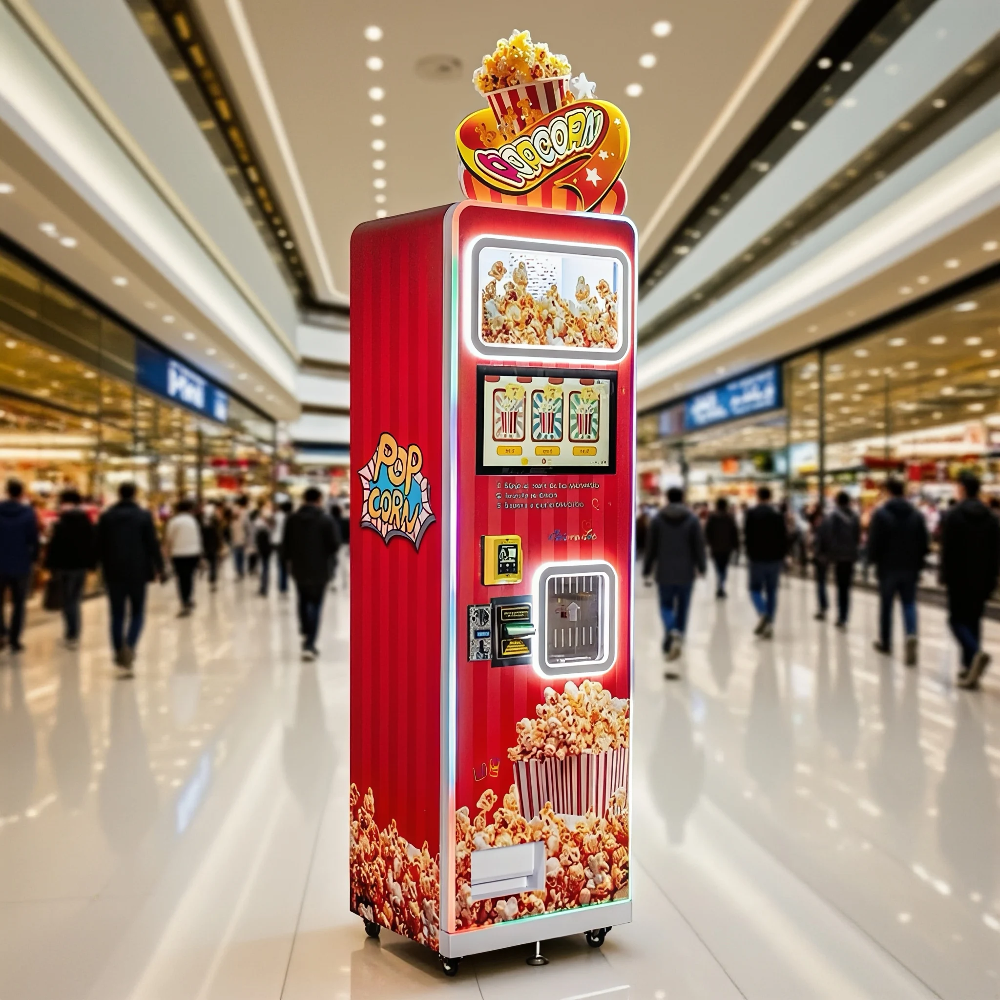 Popcorn Vending Machine - Best Seller 3 Flavoured Fully Automatic