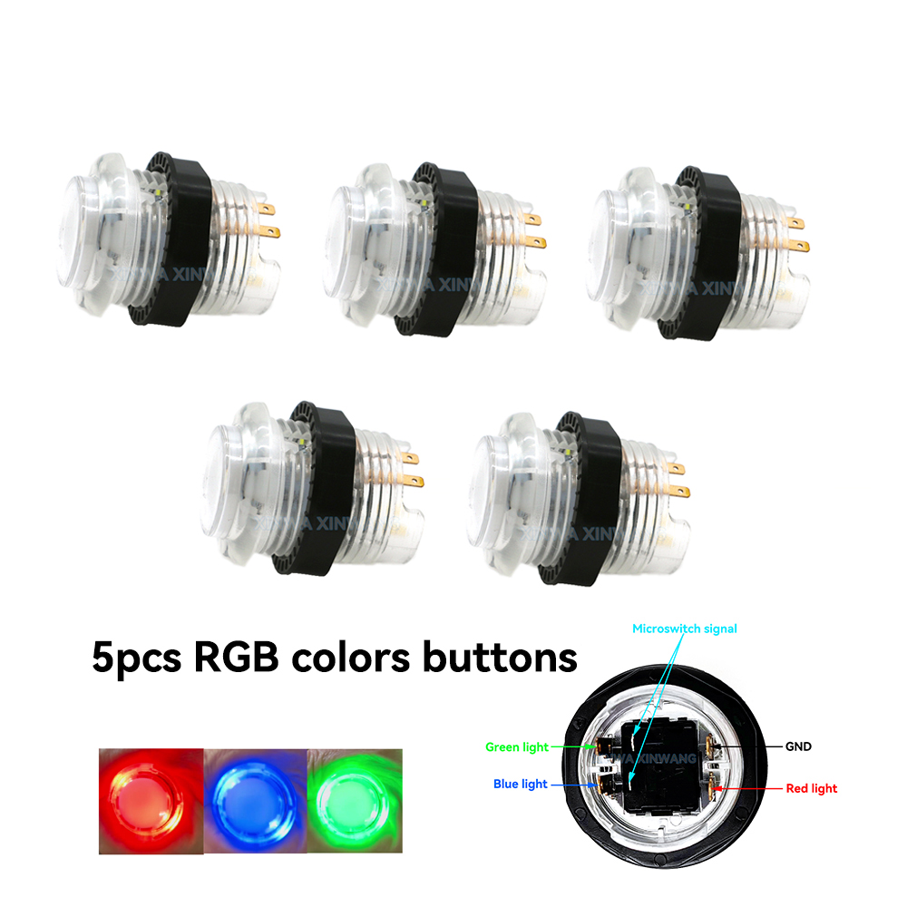 Coin Pusher Machine - 5pcs/10pcs Arcade Game GoldLeaf RGB Illuminated