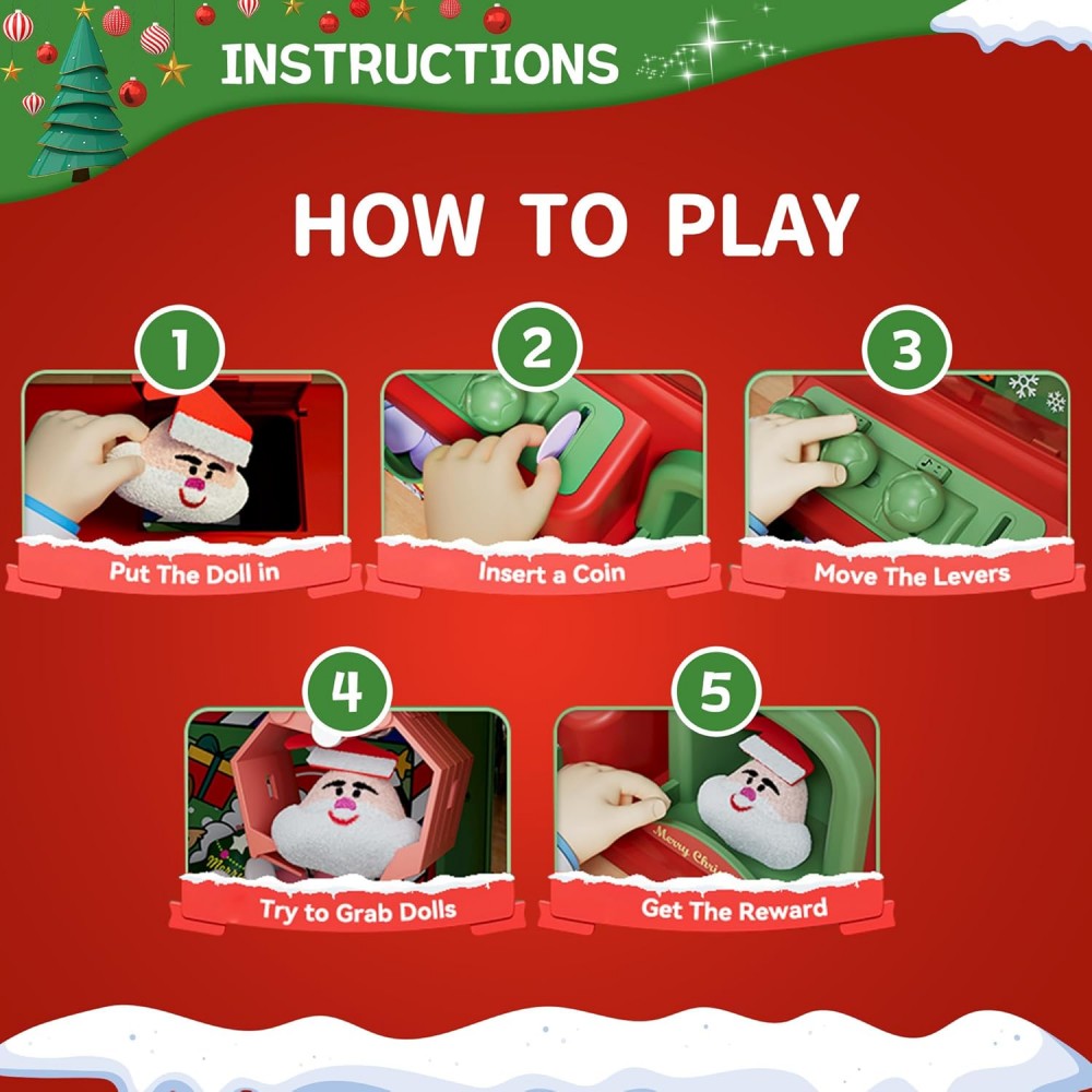 Christmas Claw Machine For Kid - Vending Game 리뷰 및 가격