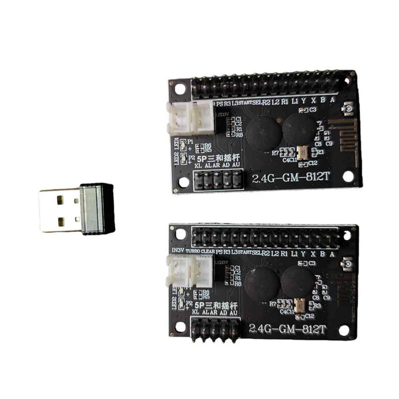 A99E-2.4G Wireless 2 Players F - Joystick Arcade Parts 리뷰 및 가격