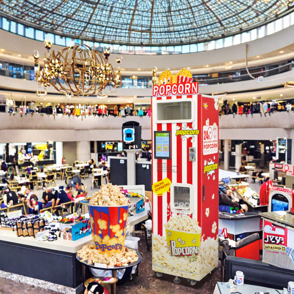 Full Automatic  Commercial Pop - Popcorn Vending Machine 리뷰 및 가격