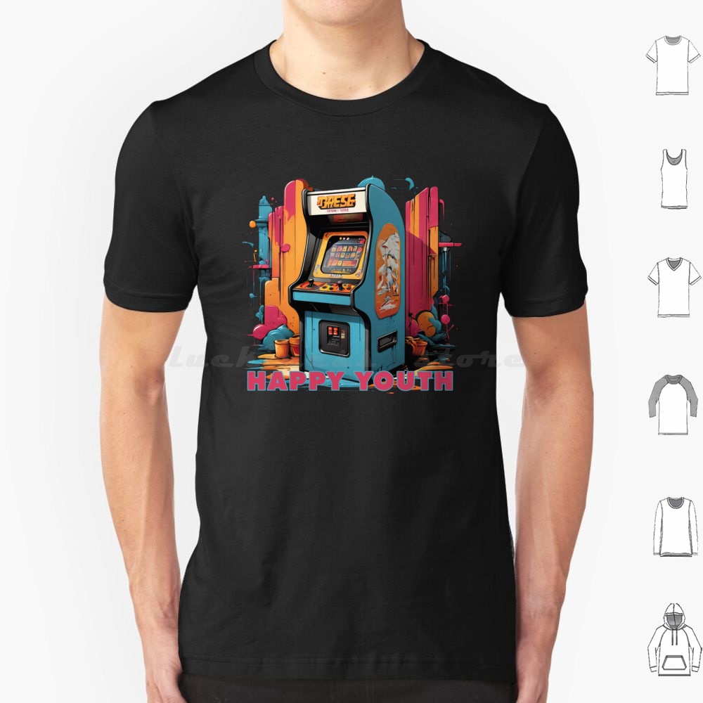 Happy Youth-Arcade T Shirt Men - Arcade No 리뷰 및 가격