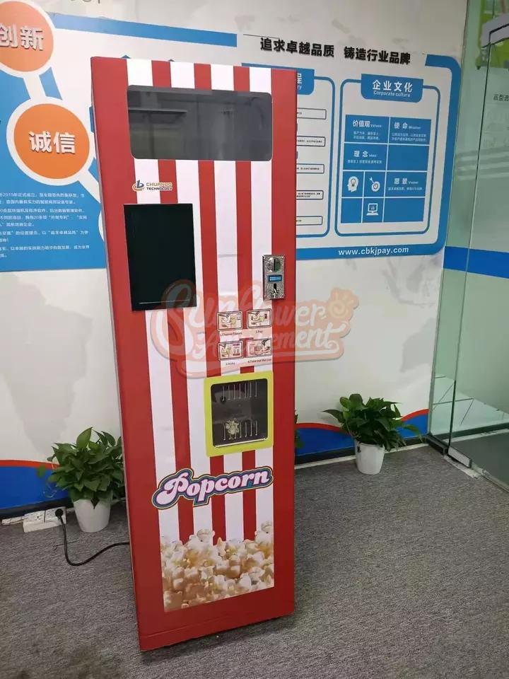 High Quality Hot Sale Automati - Popcorn Vending Machine 리뷰 및 가격