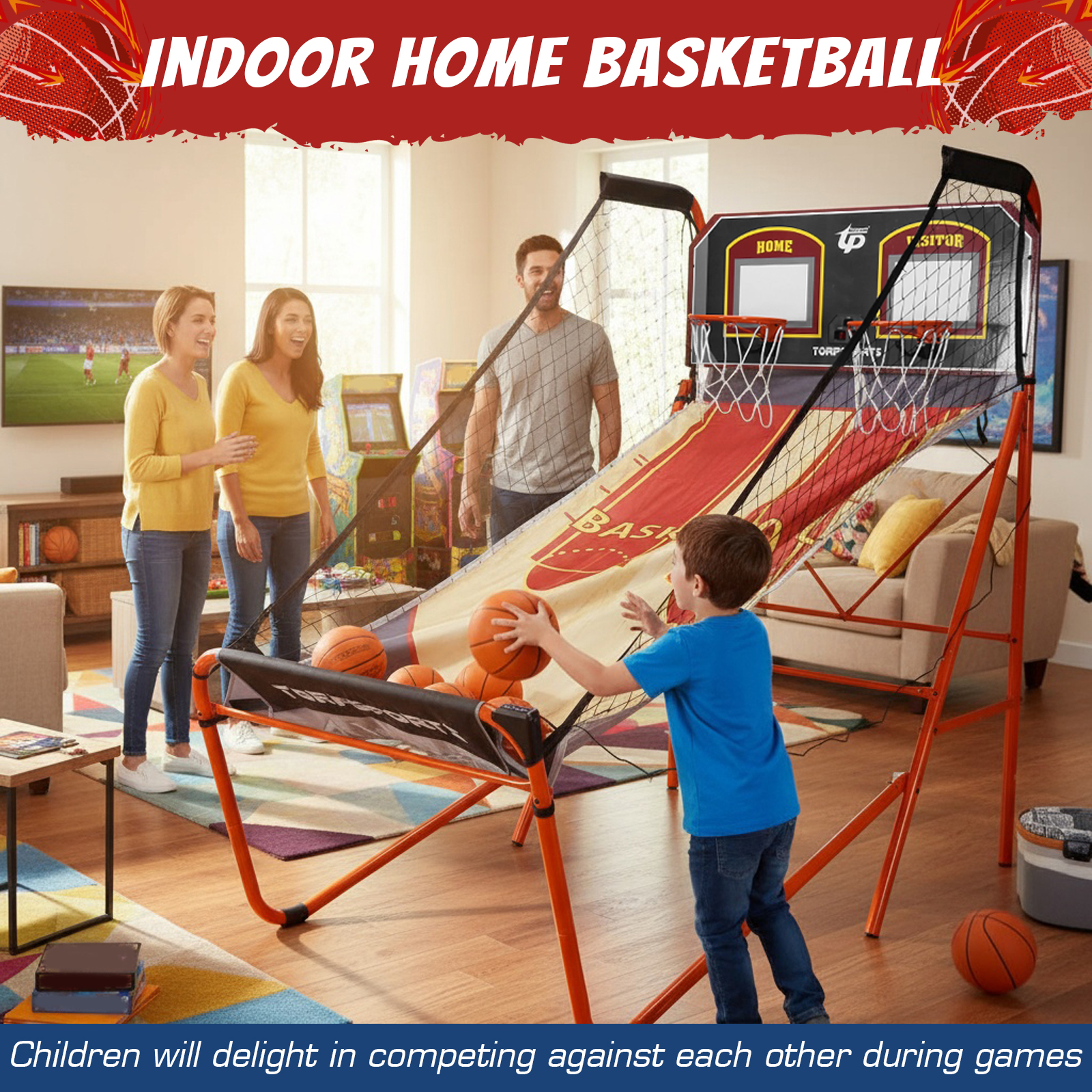 Arcade Basketball Game Set Inf - Basketball Arcade Game 리뷰 및 가격