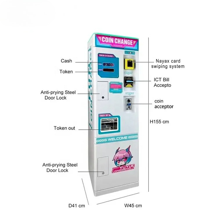 Hot Sale Nayax Card Swiping Sy - Arcade Card Vending Machine 리뷰 및 가격