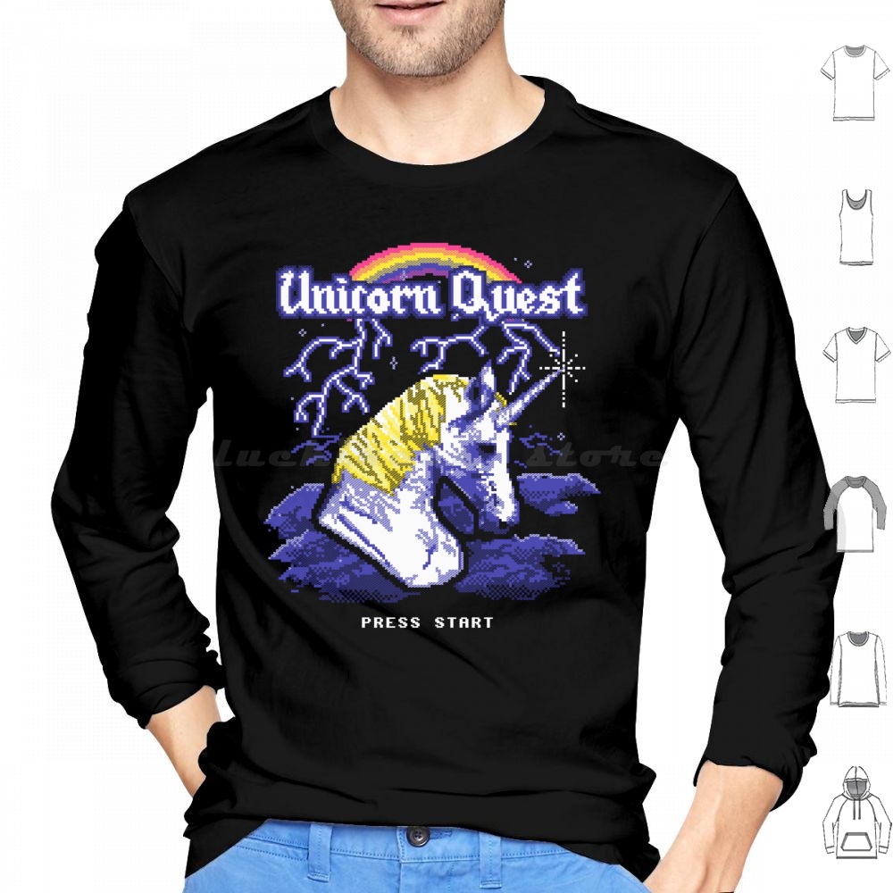 Unicorn Quest Hoodie Cotton Lo - Arcade Quest 리뷰 및 가격