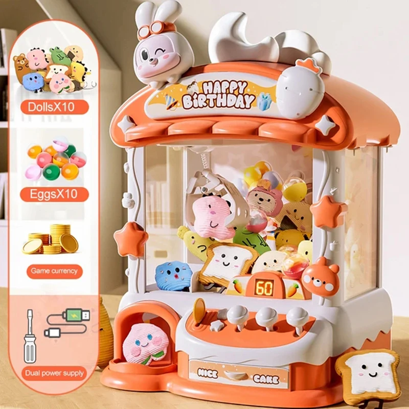 Cartoon Claw Game Machine Rabb - Coin Pusher Machine 리뷰 및 가격