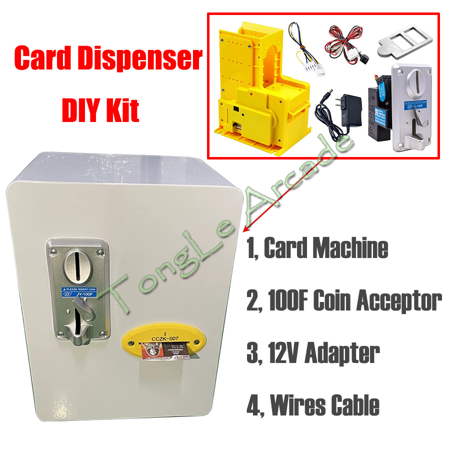 Arcade Card Dispenser DIY Kit  - Arcade Card Vending Machine 리뷰 및 가격