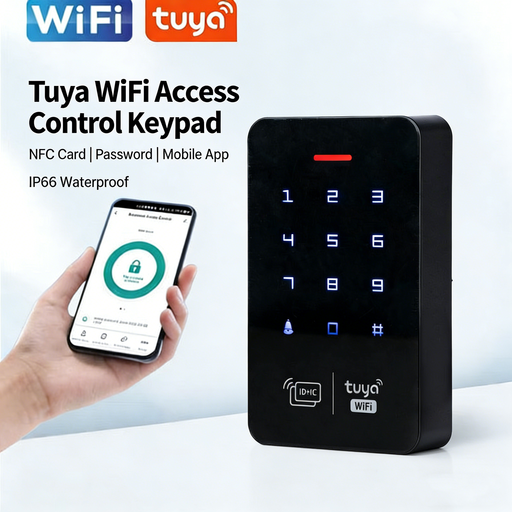 Tuya Wifi Door Access Control  - Nfc Card Reader Vending 리뷰 및 가격