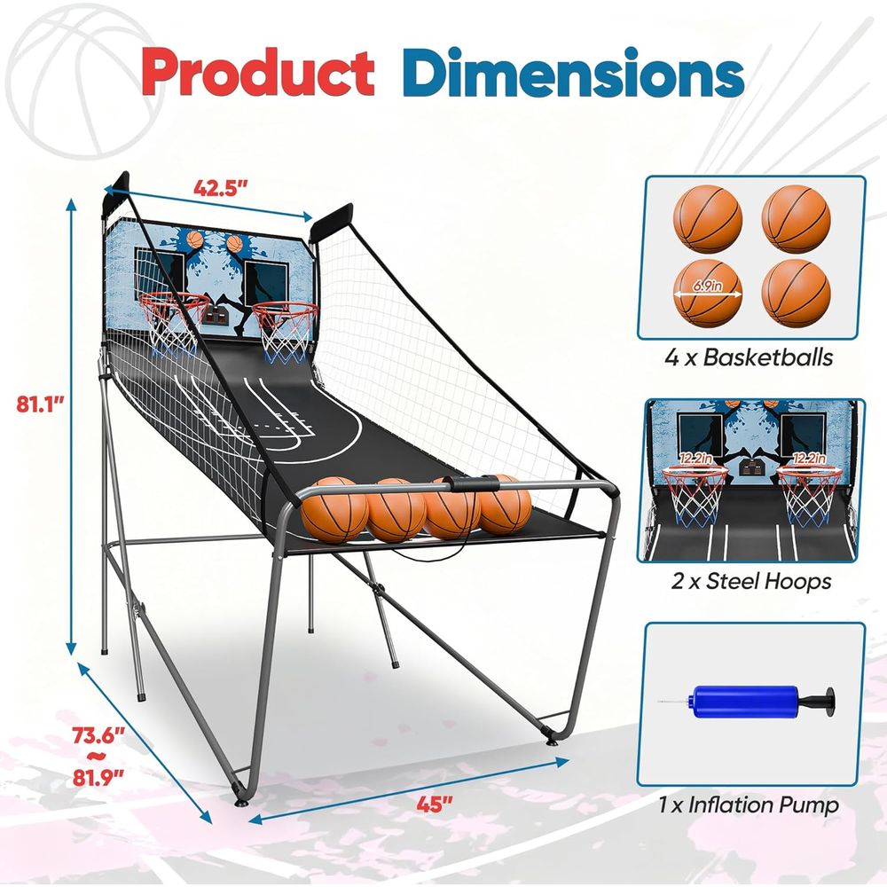 Indoor Basketball Arcade Game  - Basketball Arcade Game 리뷰 및 가격