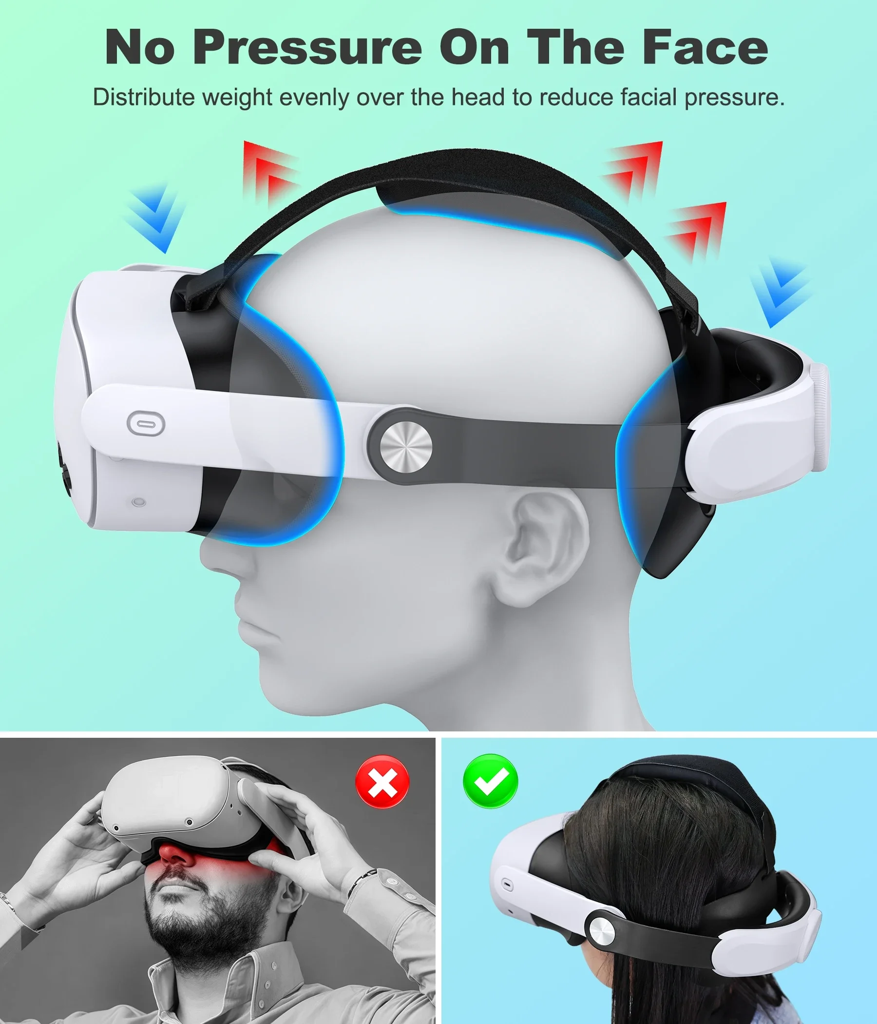 BEBONCOOL Adjustable VR Headba - Arcade Quest 리뷰 및 가격