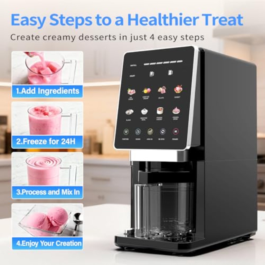 Ice Cream Maker 10-in-1 Frozen - Slushie Machine Vending 리뷰 및 가격