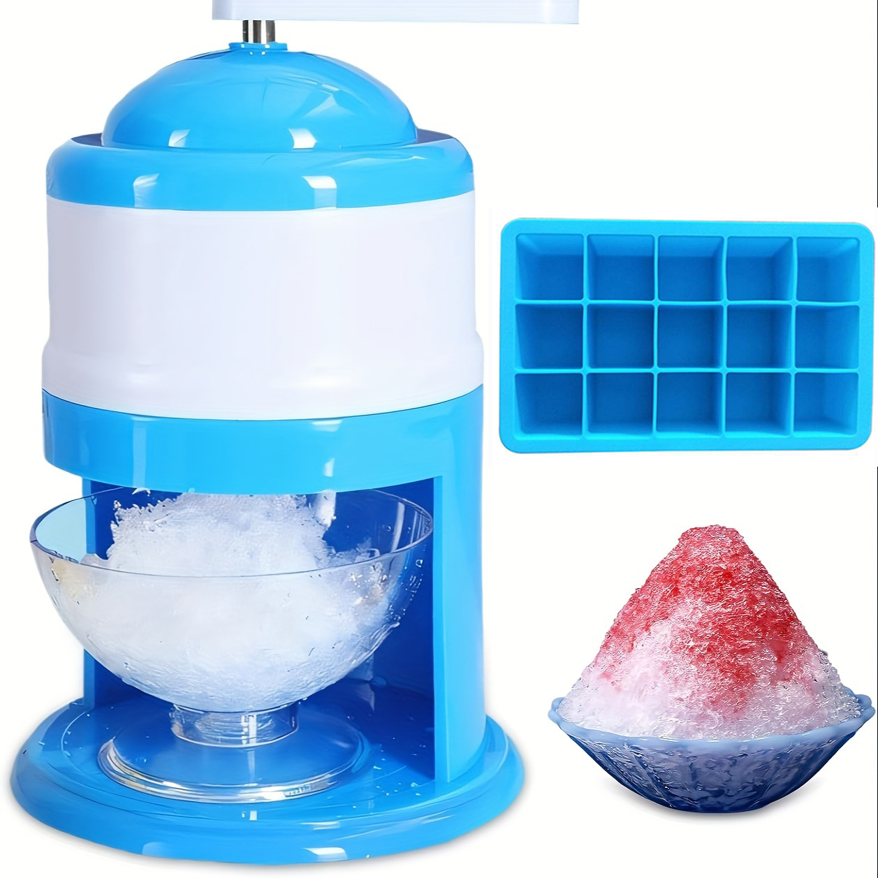 Portable Hand Crank Snow Cone  - Slushie Machine Vending 리뷰 및 가격