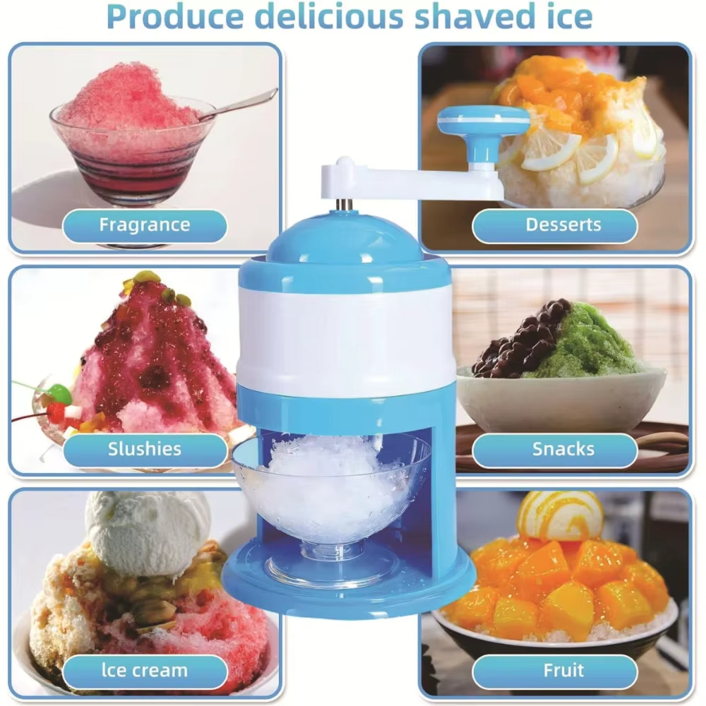 Portable Hand Crank Snow Cone  - Slushie Machine Vending 리뷰 및 가격