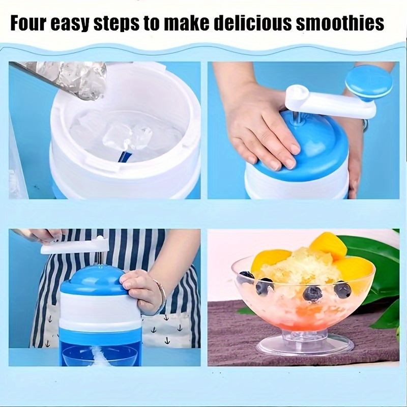 Portable Hand Crank Snow Cone  - Slushie Machine Vending 리뷰 및 가격