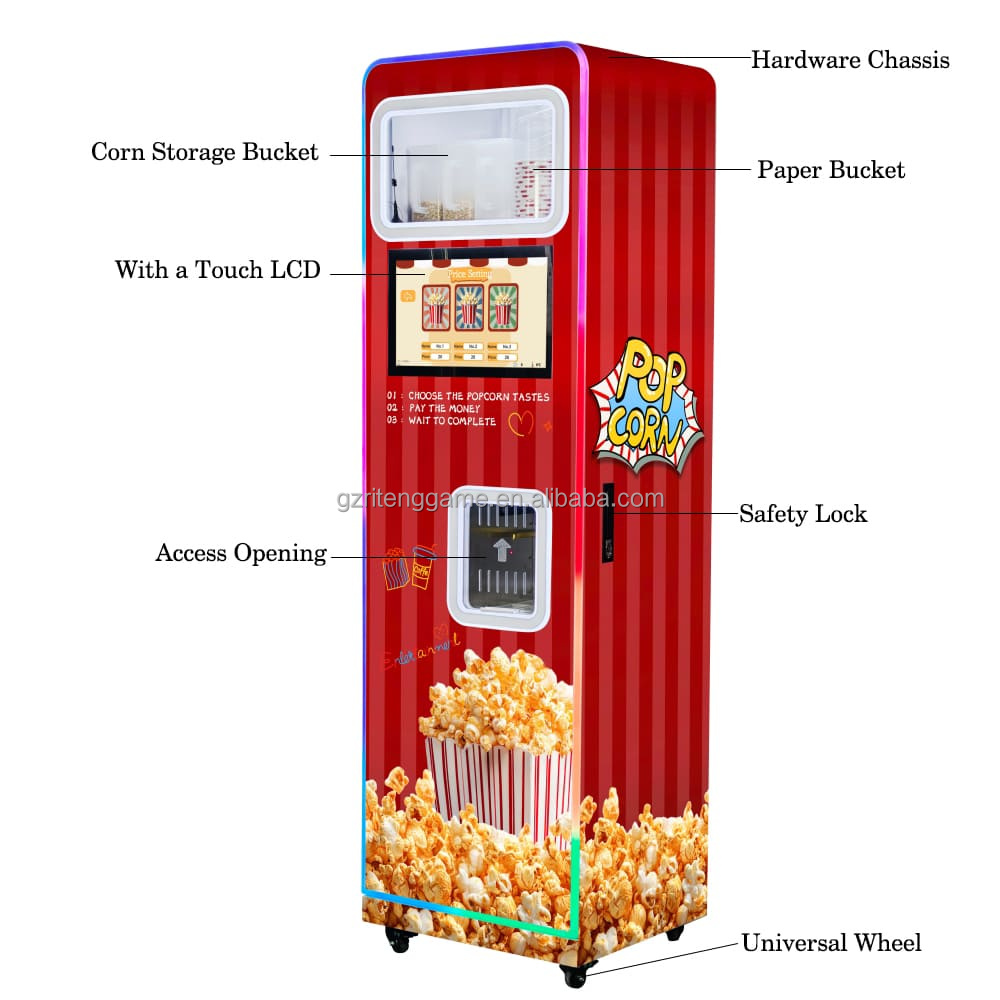 Professional Custom Commercial - Popcorn Vending Machine 리뷰 및 가격