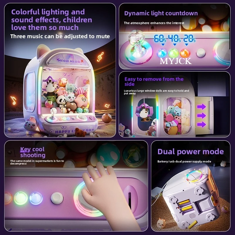DIY Purple Automatic Doll Mach - Coin Pusher Machine 리뷰 및 가격