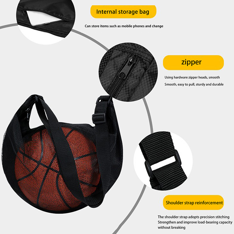 1PCS Single Ball Bag With Zipp - Basketball Arcade Game 리뷰 및 가격